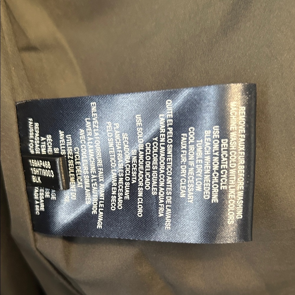 Tommy Hilfiger Men's Arctic Cloth Heavyweight Performance Parka BLACK / Medium - Picture 8 of 12